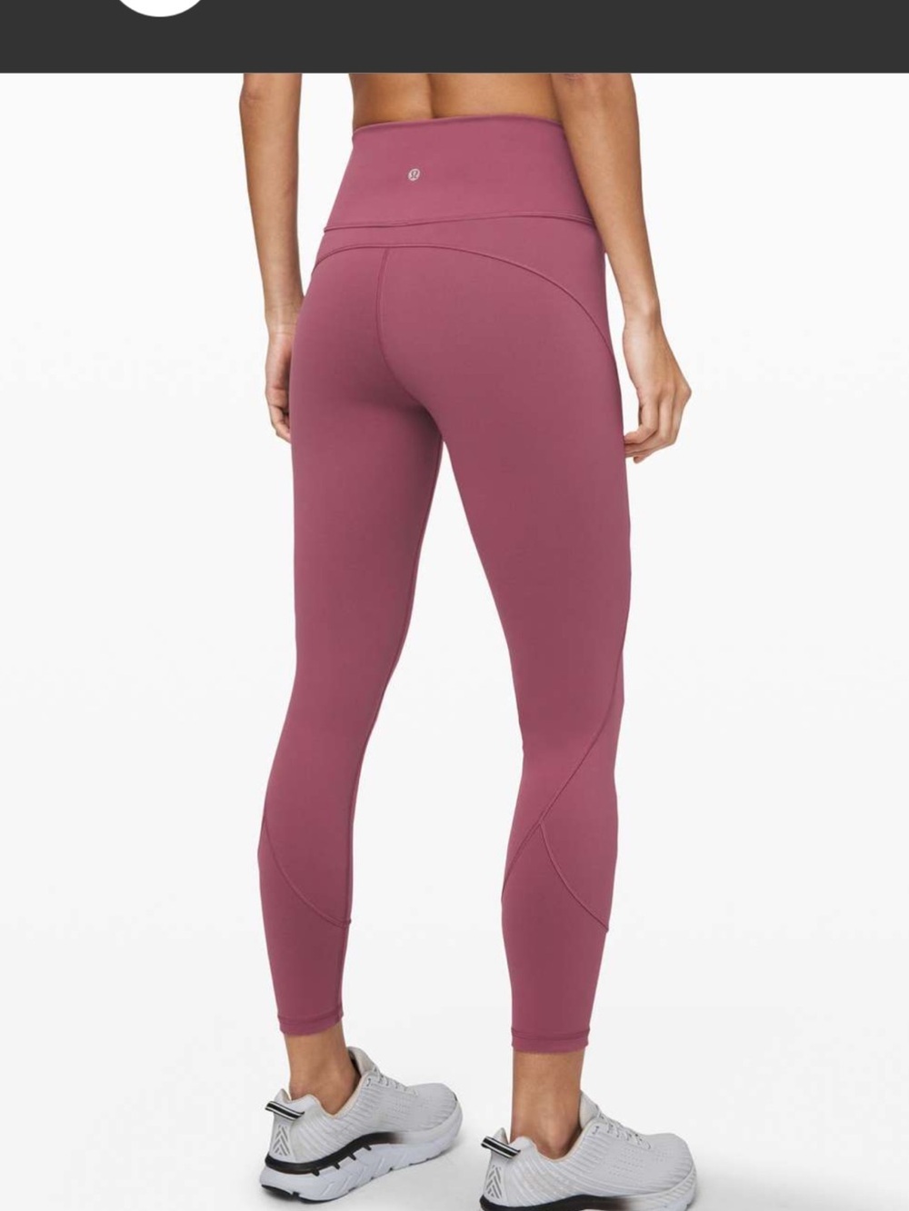 Lululemon In Movement Tight 25” Plumful Size 4 Everlux Leggings